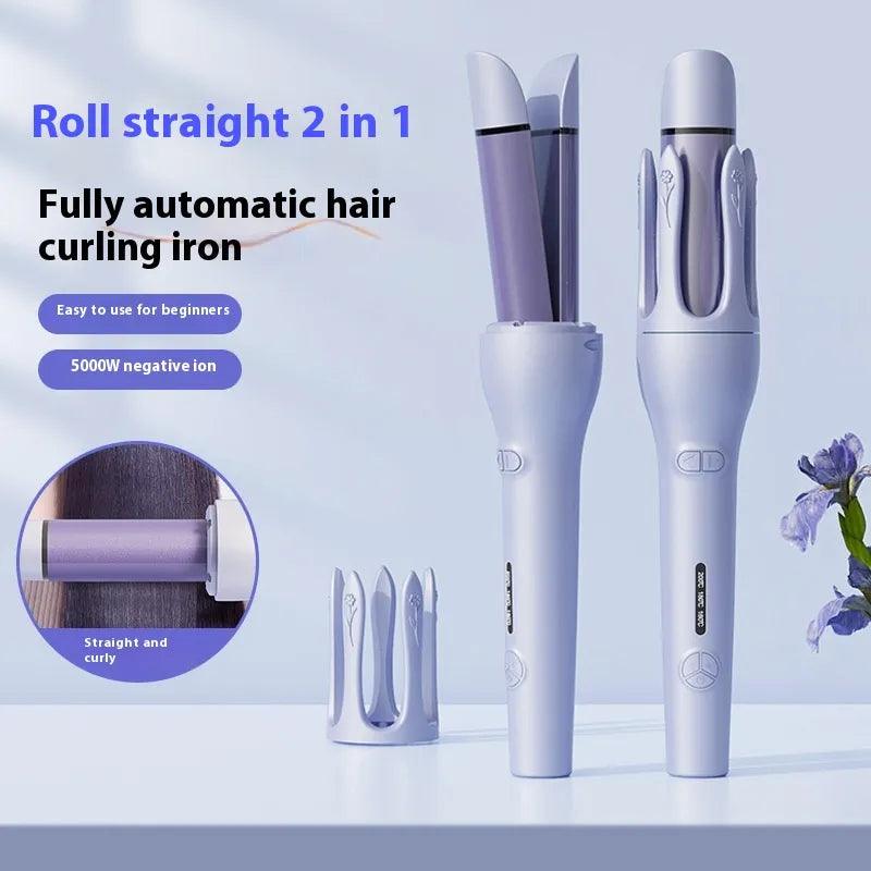 WoodFlows© Automatic Hair Curler with Dual-Purpose Anion Technology