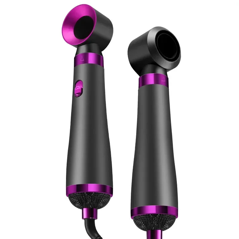 WoodFlows© 5 In 1 Hair Dryer Brush Set