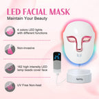 WoodFlows© LED Light Therapy Face Mask