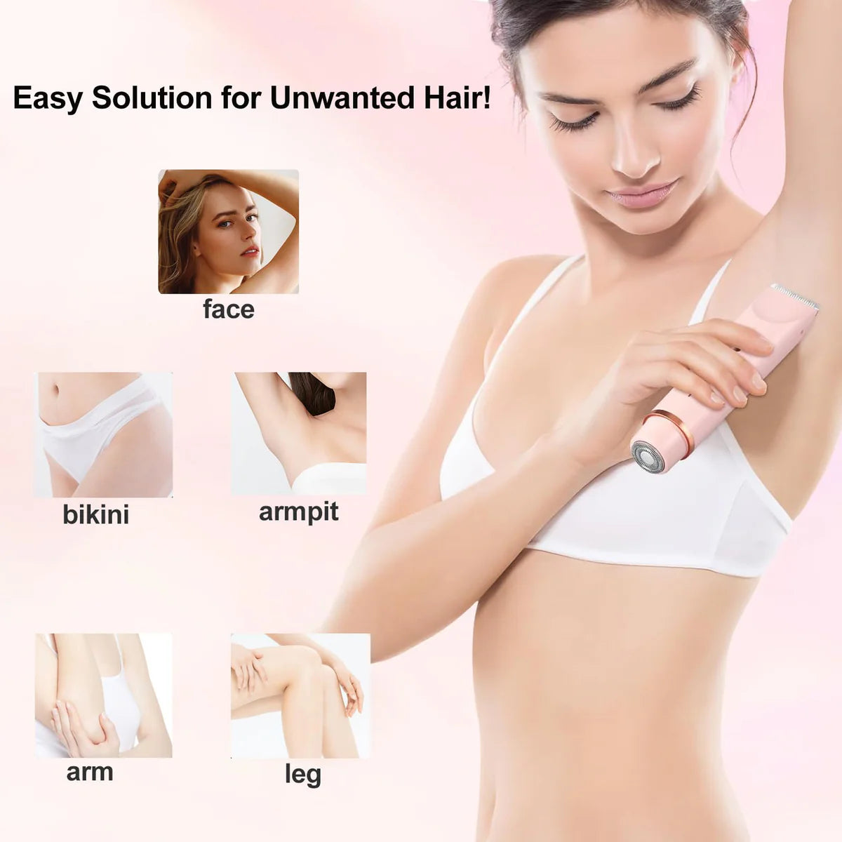 WoodFlows© 2 in 1 Electric Razor